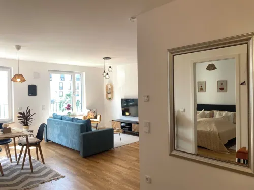 Luxurious 2-room apartment, WLAN, washing machine