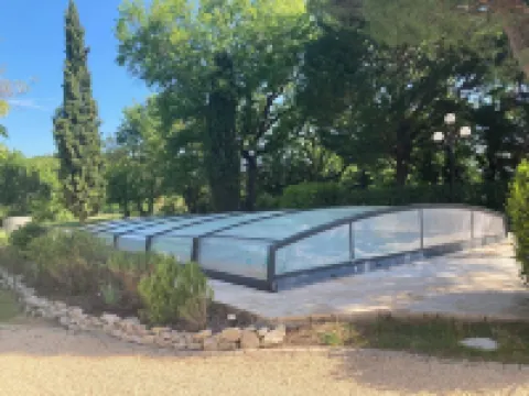 Country gite with view of Monflanquin