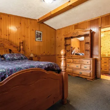 The Deer Cabin at the Riviera Resort in Neillsville, Wisconsin!