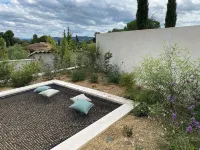 Villa between Avignon and Nîmes with heated outdoor pool on request.