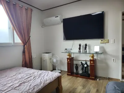 Anmyeondo Noeul Shimteo Pension 花地海水浴場附近的飯店