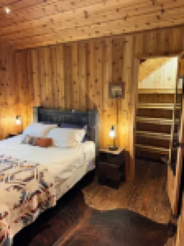 Cozy Lakeside Winter Cabin, Pet Friendly, Cedar Hot Tub with Moonrise Views