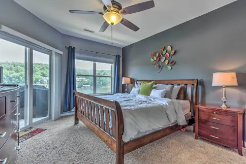 Lake and Poolside Fun! Water-View Camdenton Condo - Apartments