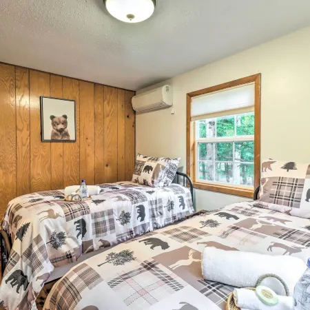 Walk to Wolf Run Lake: Cottage w/ Furnished Deck