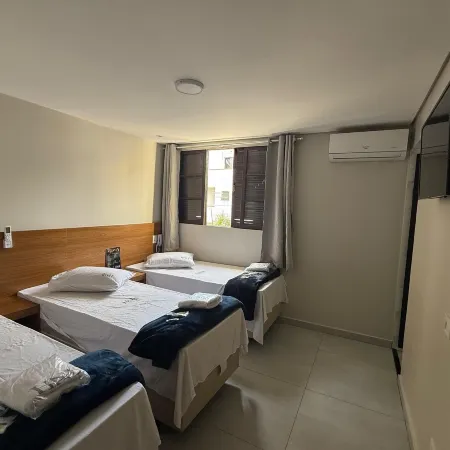 Hotel New Brás Отели рядом с достопримечательностью «Торговый центр Mega Polo Moda»