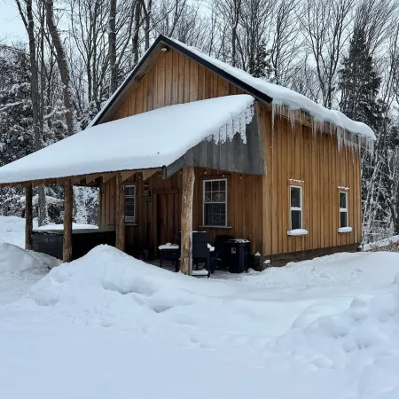 Charming 3-bedroom cabin with WiFi and AC in delightful Wetmore