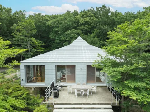 NASU PRIVATE FOREST 5000坪的廣闊森林現代住宅