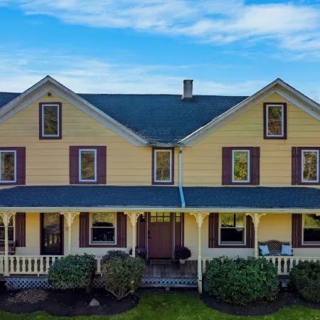 Secluded Catskills Retreat Heated Pool Hot Tub Game Rooms The Hilltop Hideaway by Avantstay