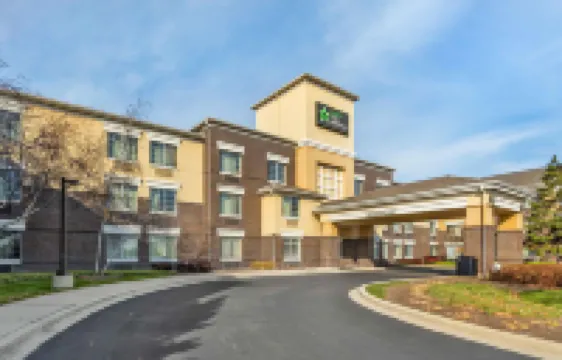 エクステンデッド ステイ アメリカ セレクト スイーツ シカゴ ロンバード オークブルック ロンバードのホテル