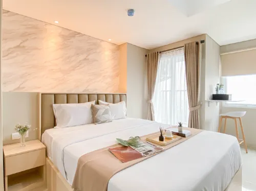 Modern Studio at LRT City Sentul - Royal Sentul Park Apartment By Travelio