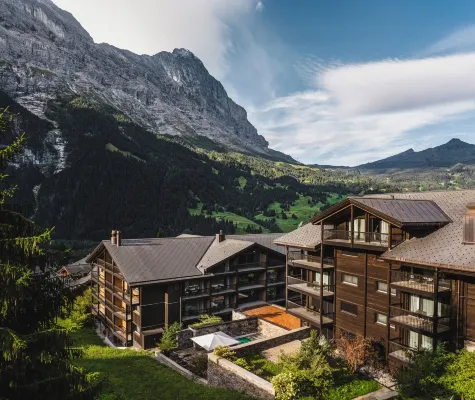 Bergwelt Grindelwald | Alpine Design Resort - pemandangan pegunungan