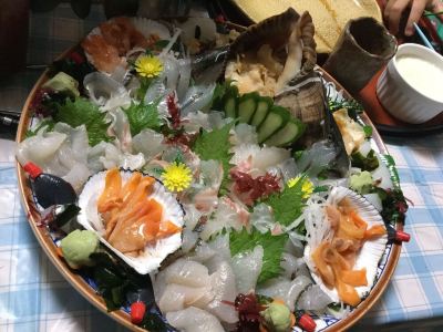 料理 北条水軍ユースホステルの写真