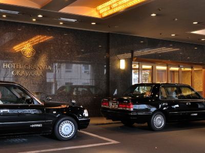 駐車場 ホテルグランヴィア 岡山の写真