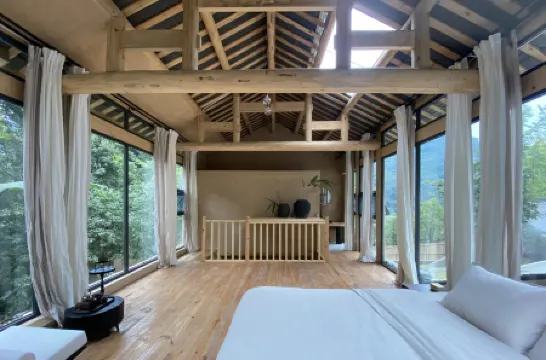 Qingcheng Mountain several mountain houses