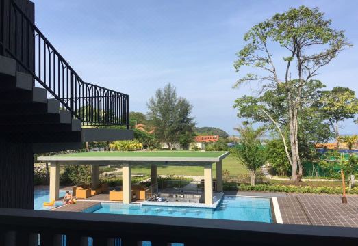 카마르 리조트 해변 전경