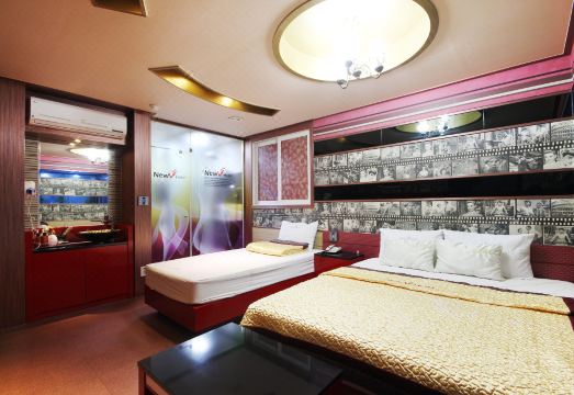 부산역 BT 호텔의 깔끔한 욕실