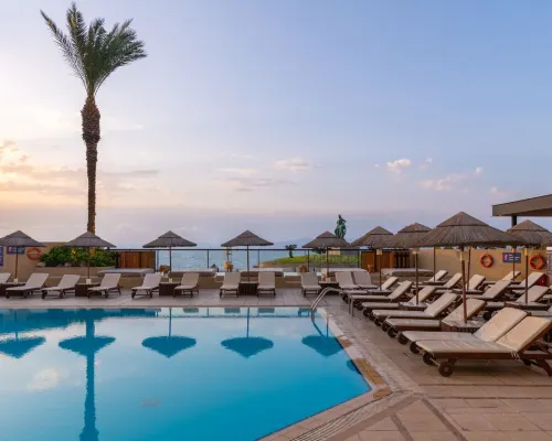 Blue Sky City Beach Hotel Hotéis em Rhodes