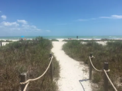 Grand Re-opening Sanddollar C102 3 BR with a king, a queen and 2 bunk bed sets.