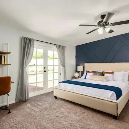 Spacious Desert Retreat: Pickleball, Pool & Spa, Putting Green, & Playground