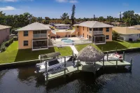 Beautiful 4 unit building on Lake Louise with a private pool.