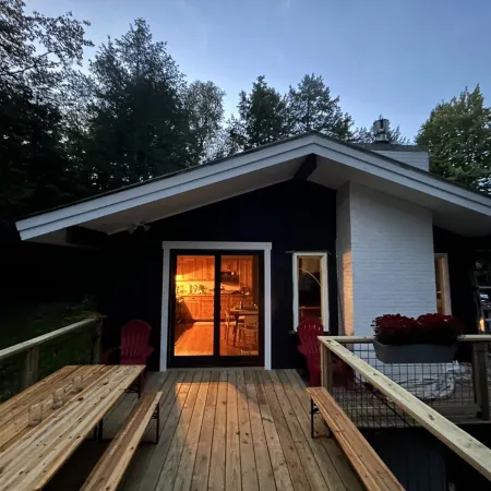 A cozy family retreat perfectly located between Stowe Village & Trapp’s Lodge