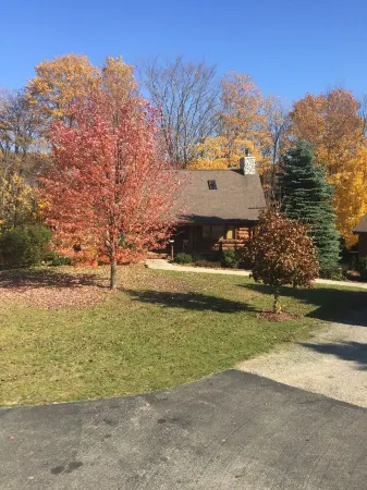 Charlevoix's Beautiful Log Home