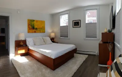 Two bedroom Mid Century Modern apartment in Downtown Hallowell