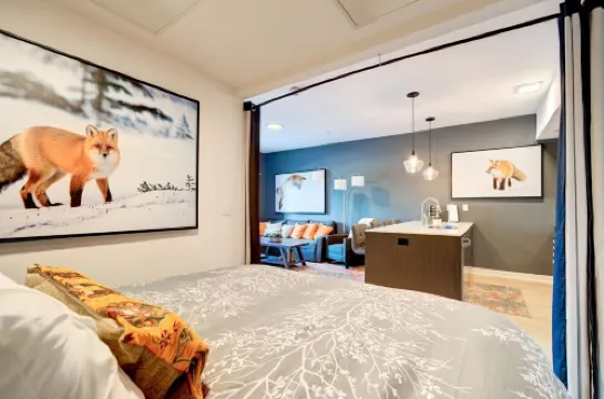 The Fox Den in Downtown Bozeman with Mountain Views, Large Private Deck