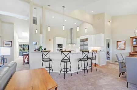 Expansive ocean views along with privacy for this 2400 sf 3 bedroom 3 bath home