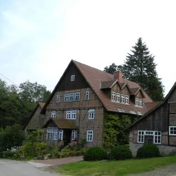 Romantic located, historic water mill in Silberbachtal Hotels near Externsteine
