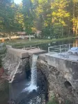 Tranquil Lakeside Waterfall Retreat-Apple and Leaf Season Are Here
