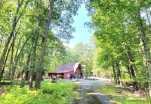 Stylish Magazine-Worthy A-frame w/ Hot tub, Firepit, Game Rm in East Stroudsburg