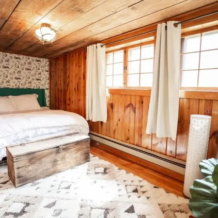 ❖Charming Log Cabin❖Firepit❖Great Deck with Grill❖