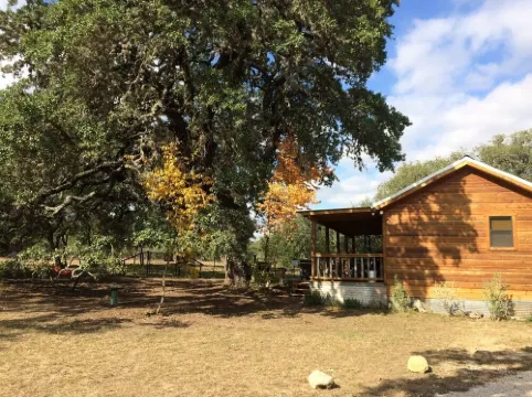 Secluded Ranch Cabin Get Away Between Lost Maples & Garner