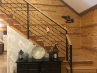 威斯康星州Powerhouse黑河瀑布小屋 傑克遜縣住宿飯店
