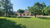 Maison Style Landais Climatisée. Piscine Privée. Parc. Idéal Pour Familles