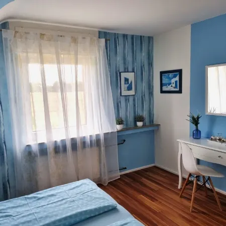 Vacation apartment Am Damm with a direct view of the Rhine DTV 4 stars
