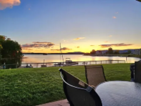 Walkout waterfront condo located in Bernard's Landing at Smith Mountain Lake!