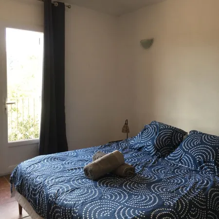 Comfortable villa with private pool 5 minutes from the beach