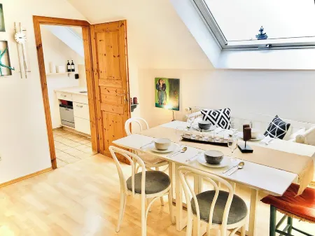 Bright and cozy studio apartment #5 in Haus Gerda