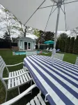 Pool/5 min walk to Beach/Restaurants/Museums- Village House w/backyard