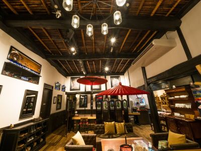 共有エリア 和モダンな温泉旅館 湯布院らんぷの宿の写真