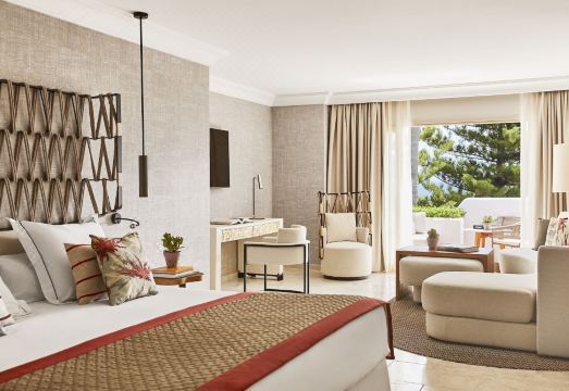 푸엔테 로마노 리조트의 해변 전경