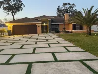 The Perfect Gateway Home with a large pool area, Gazebo, all fenced in.