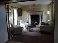 Charming gîte with swimming pool in park approved as a remarkable garden