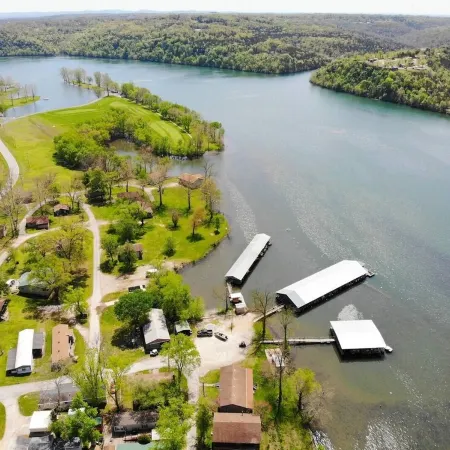 White River Cabin on Lake Taneycomo - Resort Pool - Dock