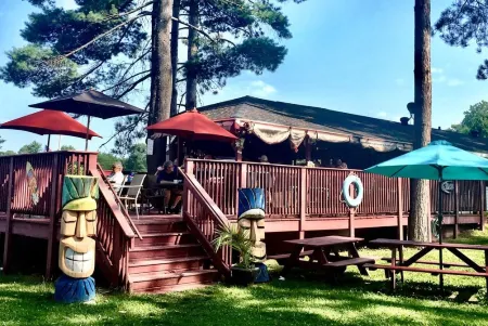 Lakefront Cabin with Private Dock and Firepit - Stunning Rustic Retreat
