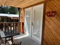 Charming Kitchen and Cozy Porch - Delightful Mountain Retreat
