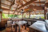 Pool Area, Lounge, Koi Pond and Waterfall - Stunning Retreat Hotels in Fruit Cove