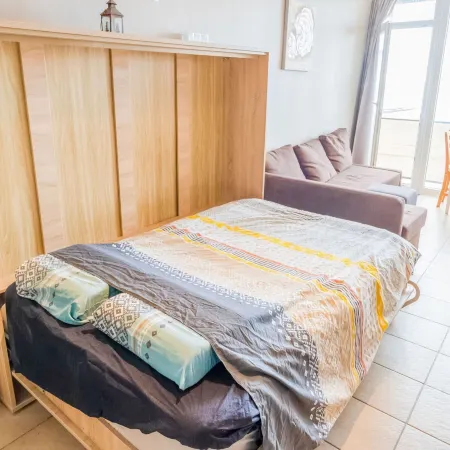 Studio in Ostend with Stunning Sea Views